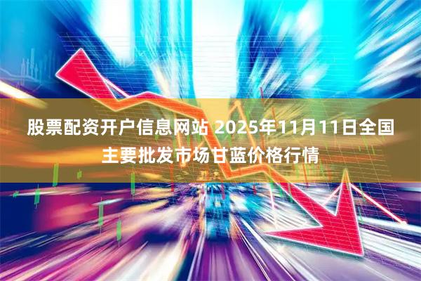 股票配资开户信息网站 2025年11月11日全国主要批发市场甘蓝价格行情